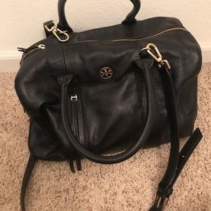Black Tory Burch Bowler Bag